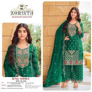 Zorista d.no 11038 salwar suit wholesale suppliers